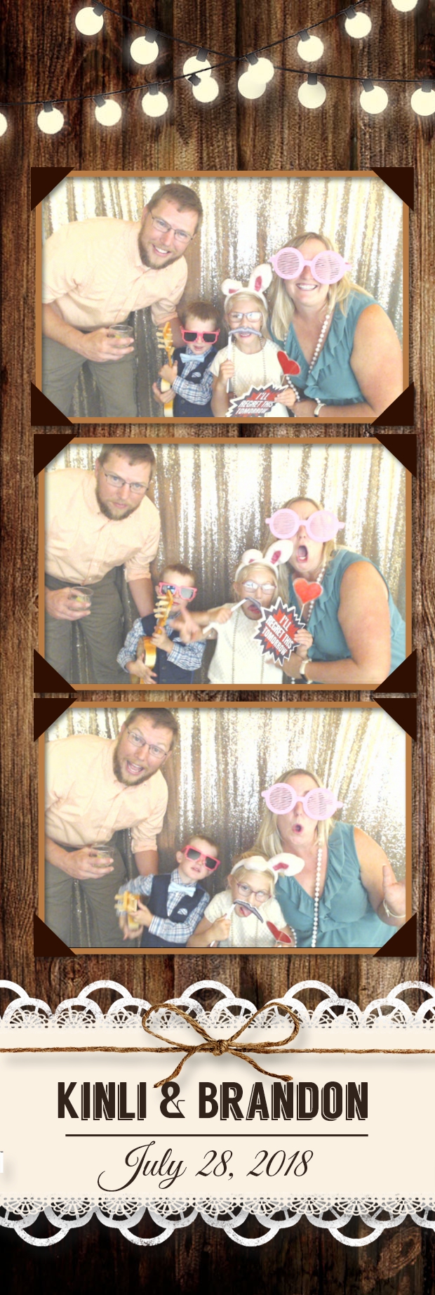 Kinli and Brandon's Wedding | View more photos from the event at gallery.photoboothbillings.com/u/PhotoBoothBillings/Kinli-and-Brandons-Wedding